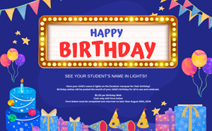Bday Marquee - article thumnail image