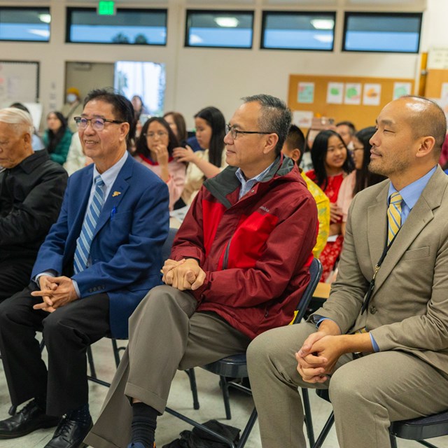 District Leaders at the Culminating Event