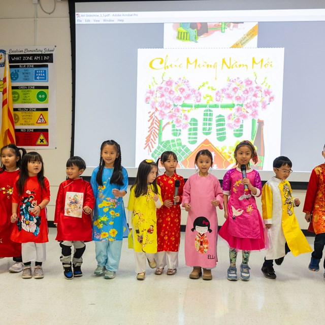 TK - 2nd Grade Performance at the Culminating Event