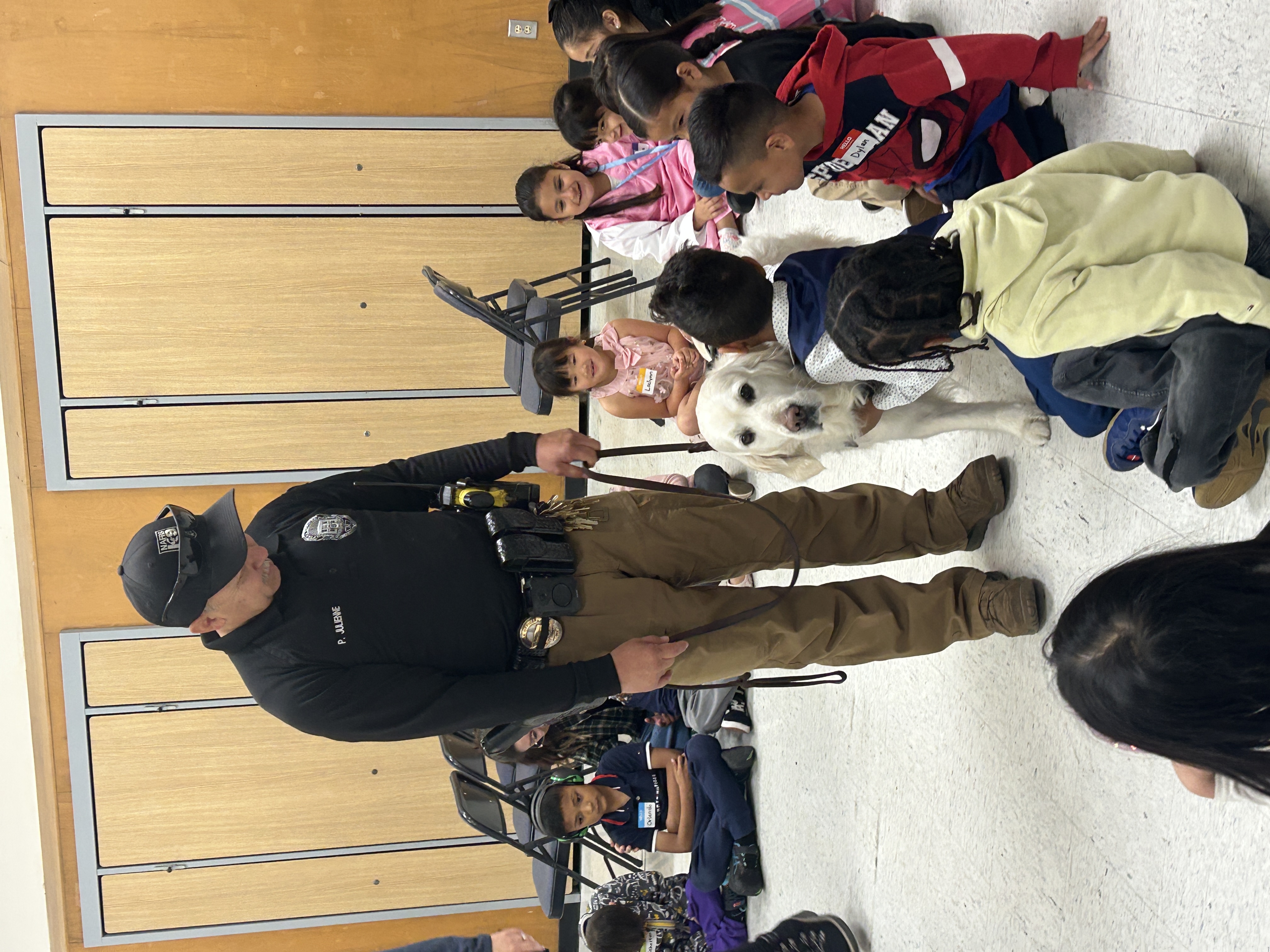 Career Day - Officer Julienne and K9 Misha