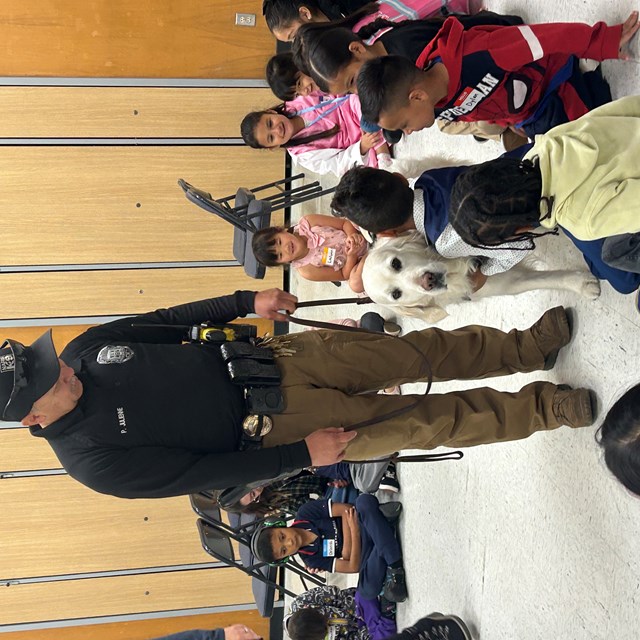 Career Day - Officer Julienne and K9 Misha