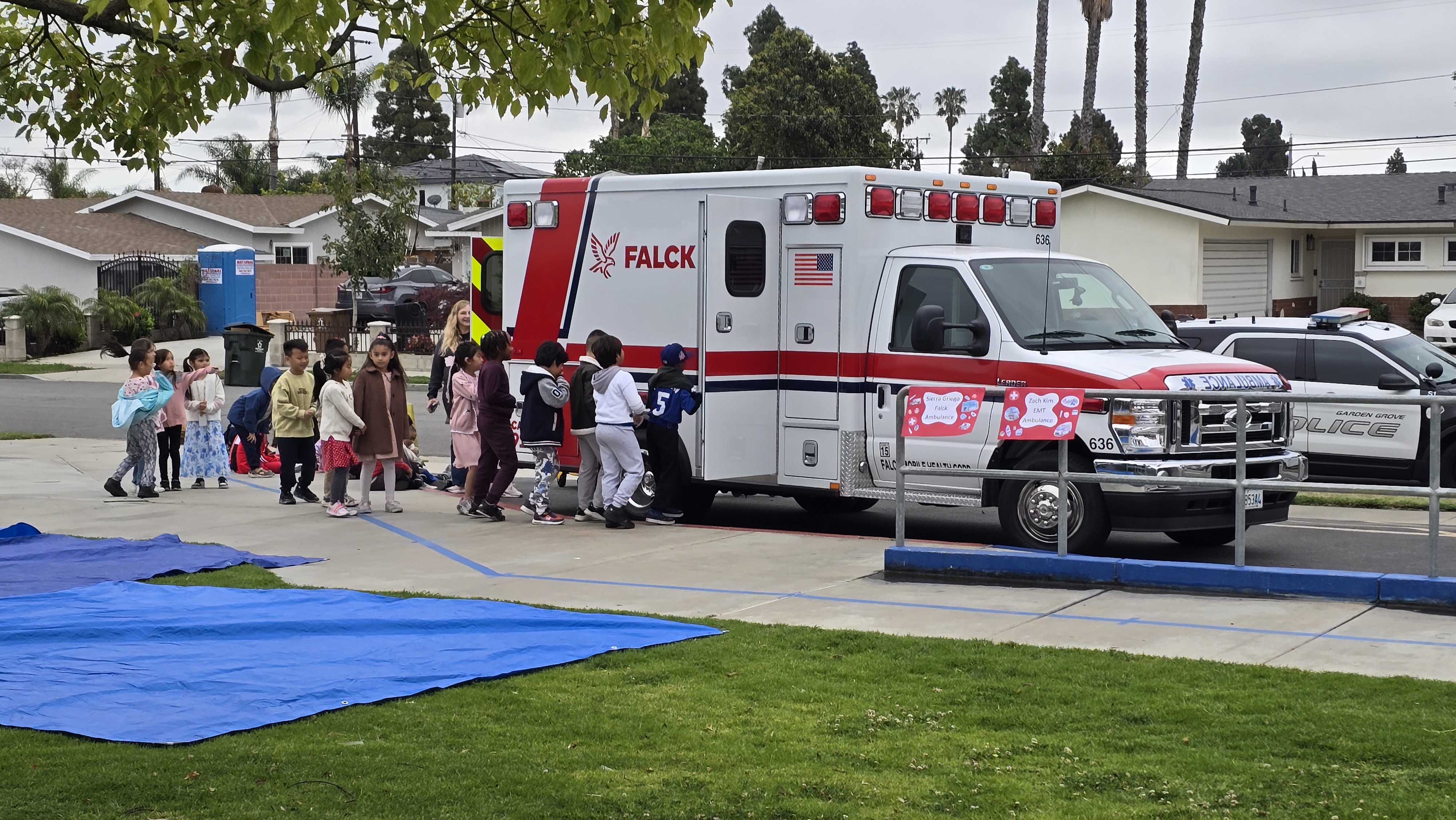 Career Day 25 ambulance
