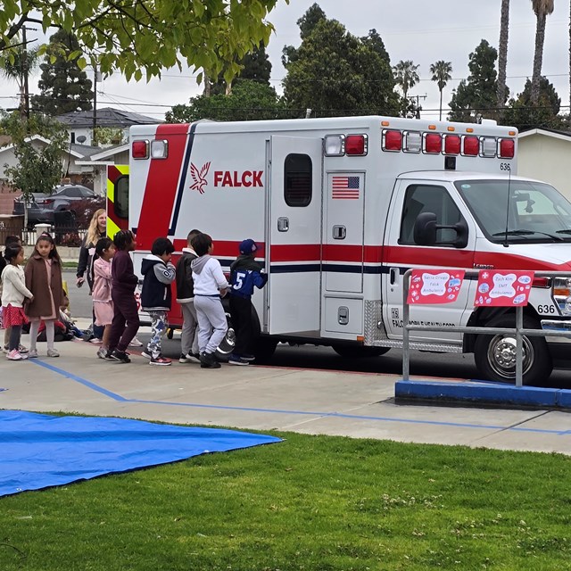 Career Day 25 ambulance
