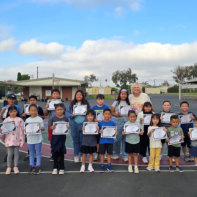 Dr. C & Student of the Month