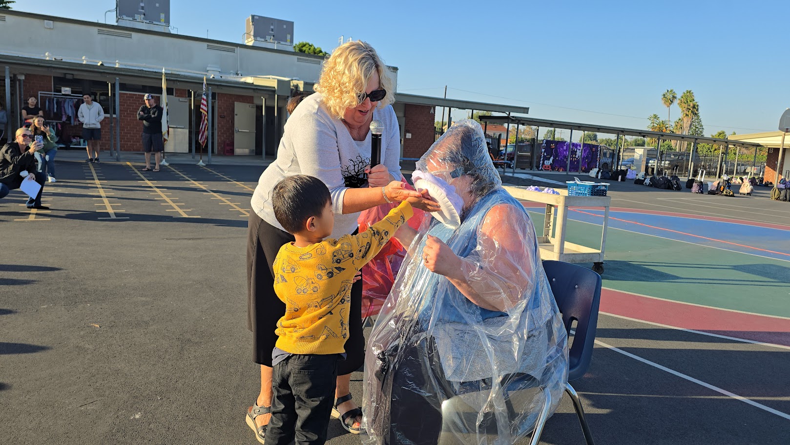 Mrs. Meek Pie In Face