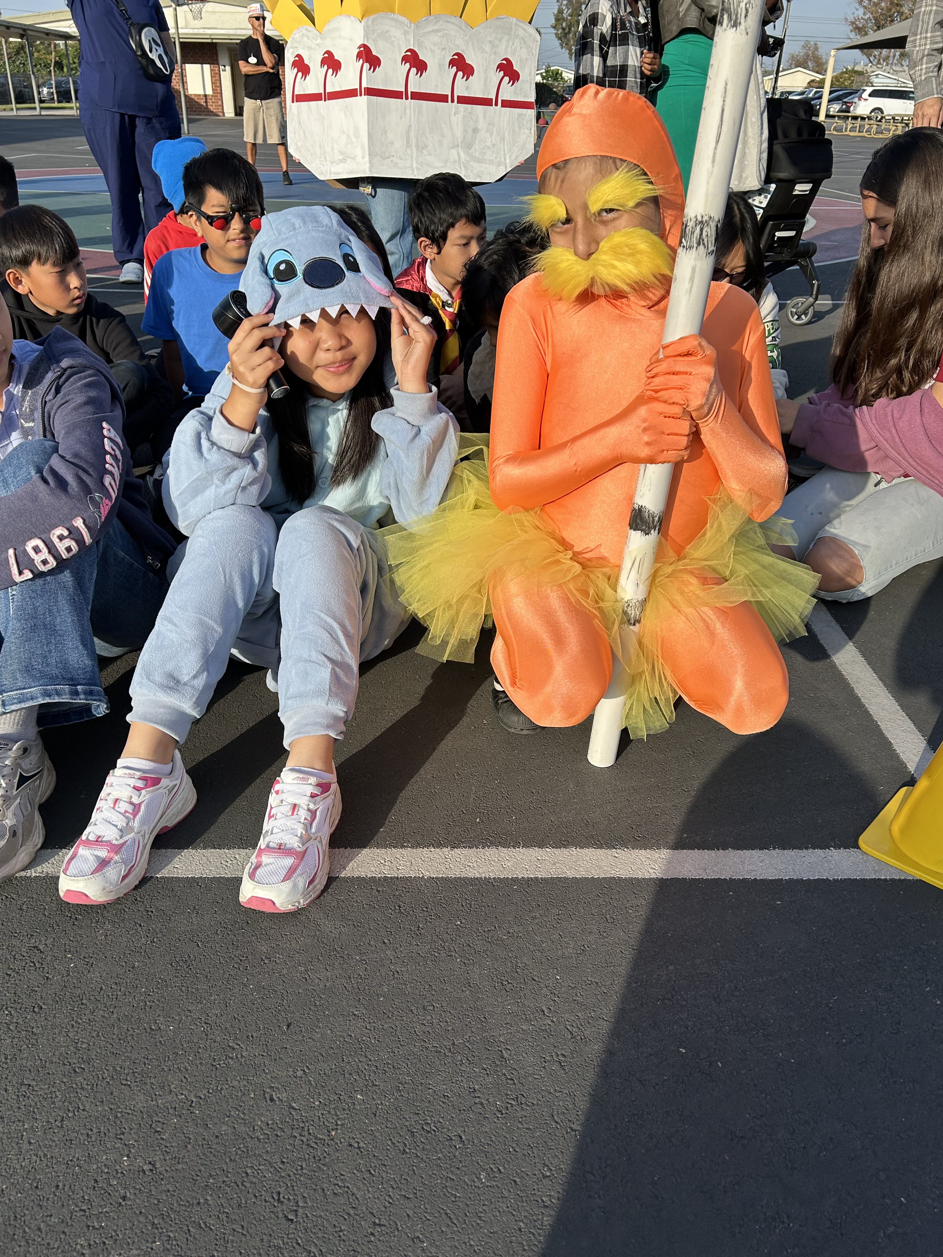 Halloween Parade - Lorax and Stitch!