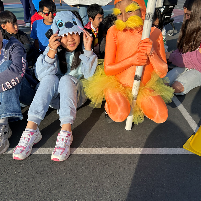 Halloween Parade - Lorax and Stitch!