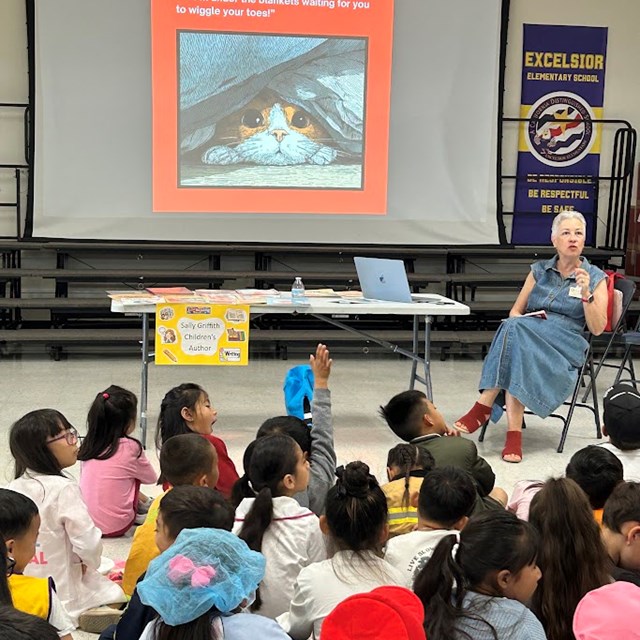 Sally Children Book Author - Career Day