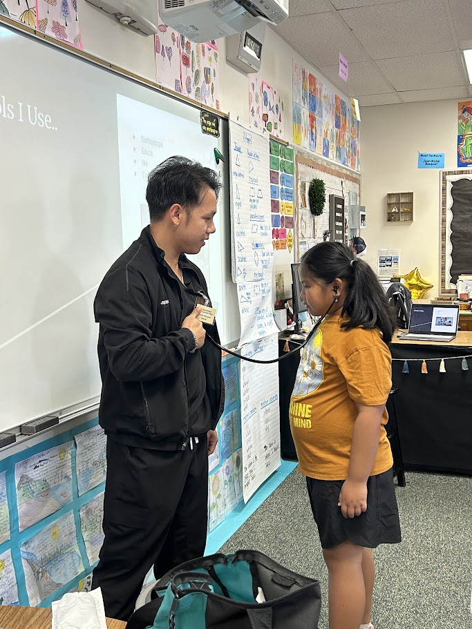 Justin Nurse Career Day